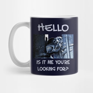 Xenomorph funny print: Hello is it me you're looking for? Mug